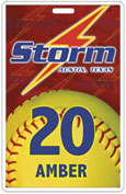 Storm softball tag